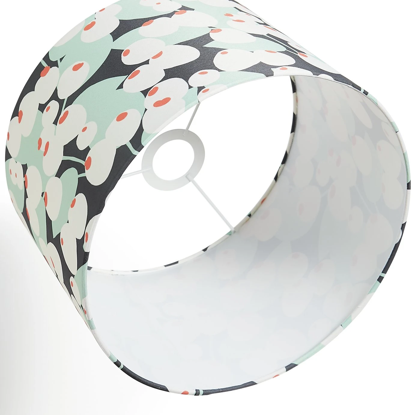 Habitat Cruz Scandi Printed 30cm Drum Shade - Image 5