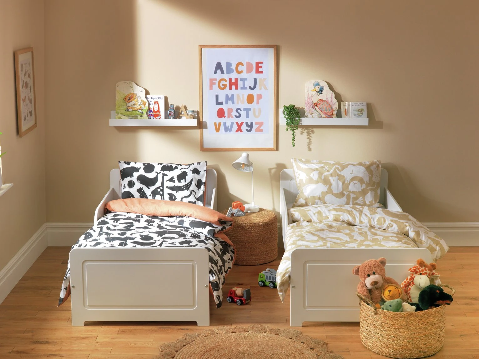 Habitat Kids Pure Cotton Twin Pack Bedding Set - Toddler - Image 8