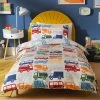 Habitat Kids Transport Multicolour Bedding Set - Single