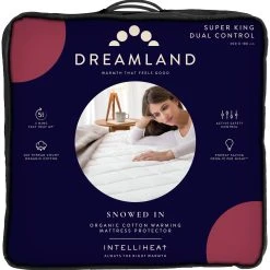 Dreamland Dual Control Mattress Protector-Super King