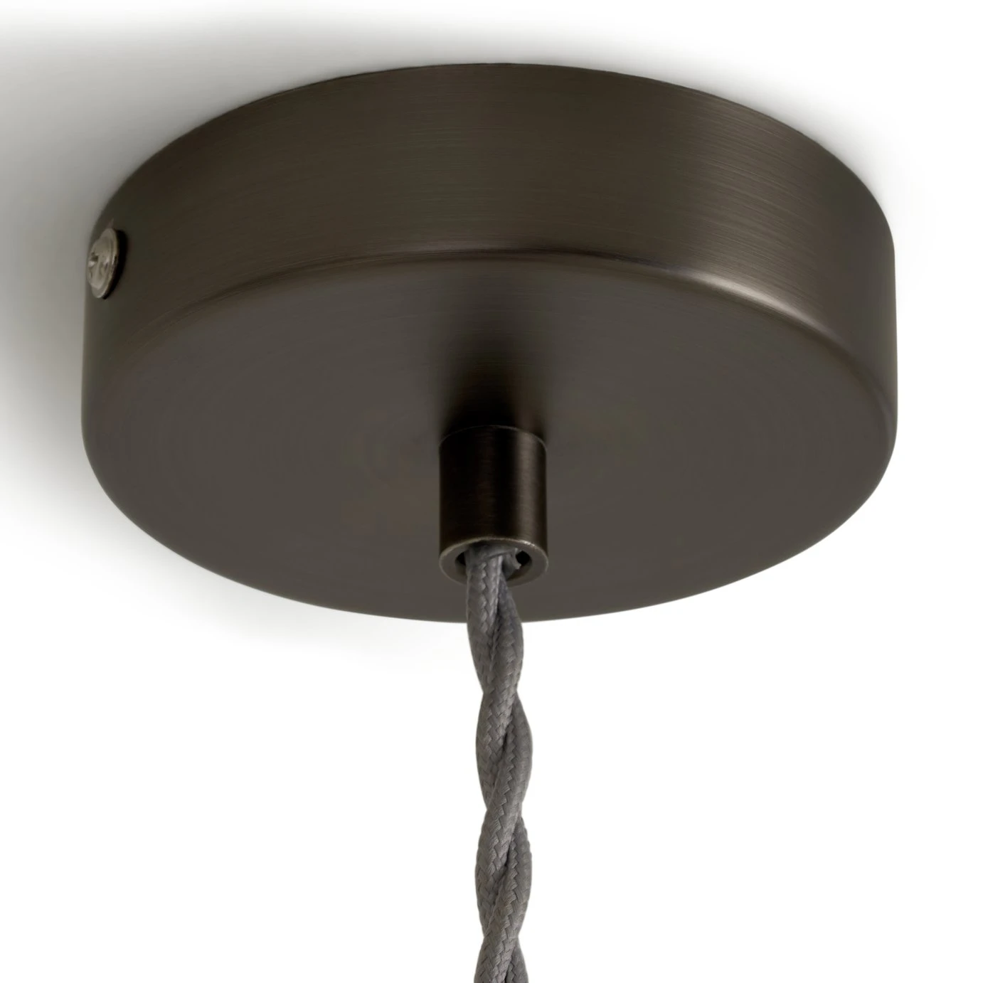 Habitat Pixie Pewter Metal Pendant Light - Nickel Finish - Image 5