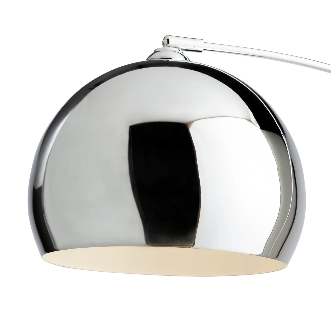 Habitat Nalone Arc Floor Lamp – Chrome & Marble - Image 8