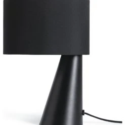 Habitat Abono Steel LED Table Lamp - Black