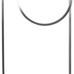 Habitat Pill LED Floor Lamp - Brushed Chrome