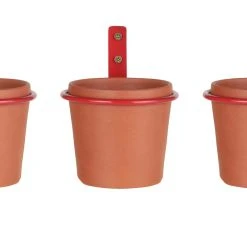Garden By Sainsburys Garden By Sainsbury's Wall Pot Planter With Bracket-Set Of 3