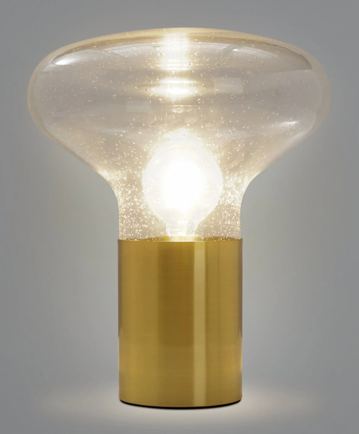 Habitat Marlow Glass Table Lamp - Gold - Image 6