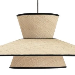Habitat Otto 2 Tier Pendant Shade - Natural